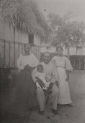 Georg Fritz, No. 206 Family Photo In Front of Their House 